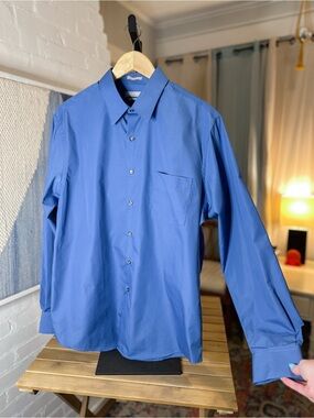 Van Heusen Royal Blue Dress Shirt
